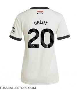 Günstige Manchester United Diogo Dalot #20 3rd trikot Damen 2024-25 Kurzarm